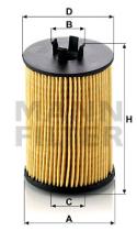 Mann Filter HU6121X - FILTRO ACEITE CAR