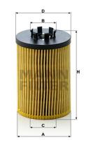 Mann Filter HU7155X - FILTRO ACEITE CAR