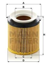 Mann Filter HU8002XKIT - FILTRO ACEITE CAR