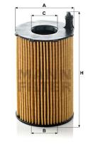 Mann Filter HU8005Z - FILTRO ACEITE CAR