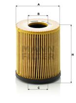 Mann Filter HU8162X - FILTRO ACEITE