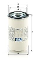 Mann Filter LB7196 - SEPARADORES AIRE/ACEITE INDUSTRY