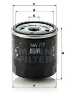 Mann Filter MW712 - FILTRO ACEITE