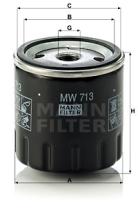 Mann Filter MW713 - FILTRO ACEITE