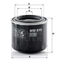 Mann Filter MW810 - FILTRO ACEITE CAR
