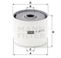 Mann Filter P9172X - FILTRO COMBUSTIBLE TRUCK+INDUSTRY