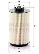 Mann Filter PU10581X - FILTRO COMBUSTIBLE TRUCK+INDUSTRY