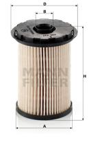 Mann Filter PU731X - FILTRO COMBUSTIBLE CAR