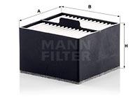 Mann Filter PU911 - FILTRO COMBUSTIBLE TRUCK+INDUSTRY