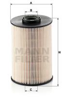 Mann Filter PU937X - FILTRO COMBUSTIBLE CAR