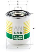 Mann Filter TB1374X - FILTROS SECADORES