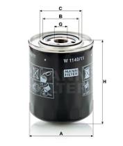Mann Filter W114011 - FILTRO ACEITE INDUSTRY