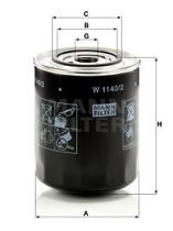 Mann Filter W11402 - FILTRO ACEITE TRUCK+INDUSTRY