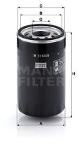 Mann Filter W11606 - FILTRO ACEITE