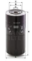 Mann Filter W117015 - FILTRO ACEITE TRUCK+INDUSTRY