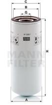 Mann Filter W12681 - FILTRO ACEITE INDUSTRY
