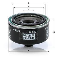 Mann Filter W1323 - FILTRO ACEITE