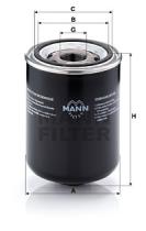 Mann Filter W13745 - FILTRO ACEITE INDUSTRY