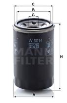 Mann Filter W6014 - FILTRO ACEITE CAR