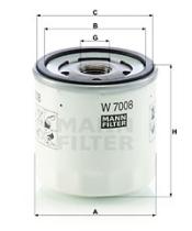 Mann Filter W7008 - FILTRO ACEITE CAR+INDUSTRY