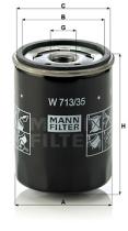 Mann Filter W71335 - FILTRO ACEITE