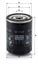 Mann Filter W7139 - FILTRO ACEITE