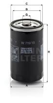 Mann Filter W71915 - FILTRO ACEITE CAR+INDUSTRY