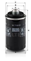 Mann Filter W71945 - FILTRO ACEITE CAR