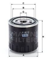 Mann Filter W8013 - FILTRO ACEITE CAR