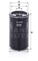 Mann Filter W8018 - FILTRO ACEITE CAR