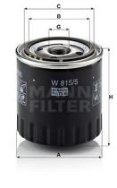 Mann Filter W8155 - FILTRO ACEITE CAR