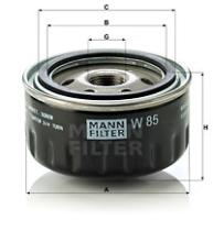 Mann Filter W85 - FILTRO ACEITE