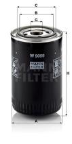 Mann Filter W9009 - FILTRO ACEITE