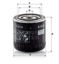 Mann Filter W9100 - FILTRO ACEITE