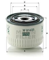 Mann Filter W91425 - FILTRO ACEITE