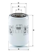 Mann Filter W9351 - FILTRO ACEITE INDUSTRY