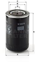 Mann Filter W94019 - FILTRO COMBUSTIBLE TRUCK+INDUSTRY