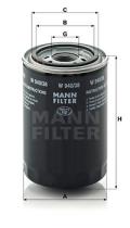 Mann Filter W94038 - FILTRO ACEITE INDUSTRY