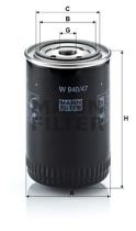 Mann Filter W94047 - FILTRO ACEITE INDUSTRY