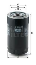 Mann Filter W95022 - FILTRO ACEITE