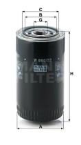 Mann Filter W95022 - FILTRO ACEITE INDUSTRY