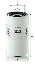 Mann Filter W95036 - FILTRO ACEITE