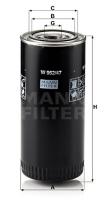 Mann Filter W96247 - FILTRO ACEITE INDUSTRY