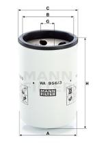 Mann Filter WA9563 - FILTROS PARA LIQUIDO REFRIGERAN