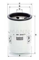 Mann Filter WA9563 - FILTROS PARA LIQUIDO REFRIGERAN