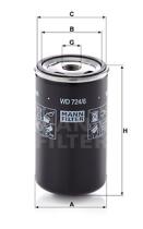 Mann Filter WD7246 - FILTRO ACEITE INDUSTRY