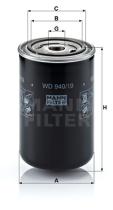 Mann Filter WD94019 - FILTRO ACEITE