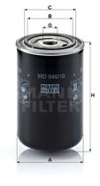 Mann Filter WD94019 - FILTRO ACEITE INDUSTRY