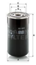 Mann Filter WD9504 - FILTRO ACEITE INDUSTRY