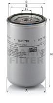 Mann Filter WDK719 - FILTRO COMBUSTIBLE TRUCK